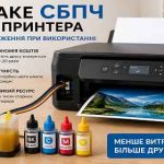 Що таке СБПЧ для принтера і скільки можна заощадити на друці