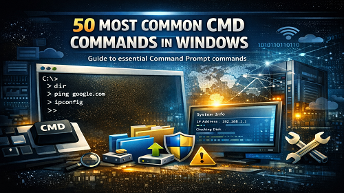 50 популярних команд CMD