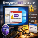не запускаєтся вайбер