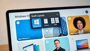 Snap layouts windows 11