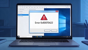 Як виправити помилку 0x80070422