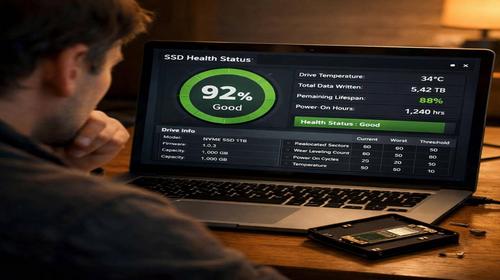 Як перевірити стан SSD диска