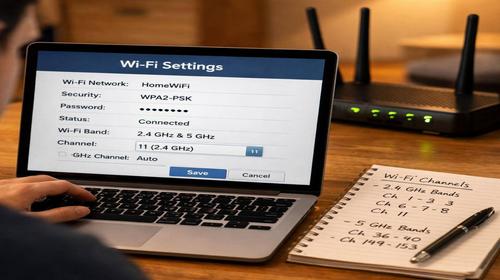 Як змінити канал Wi-Fi