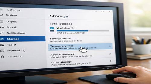 Як видалити тимчасові файли Windows