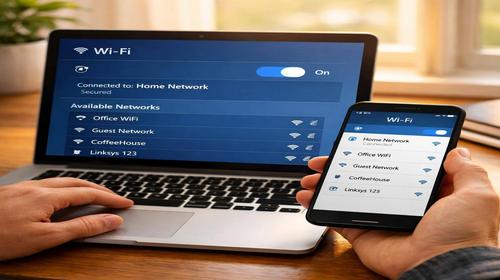 Як підключити ноутбук до Wi-Fi
