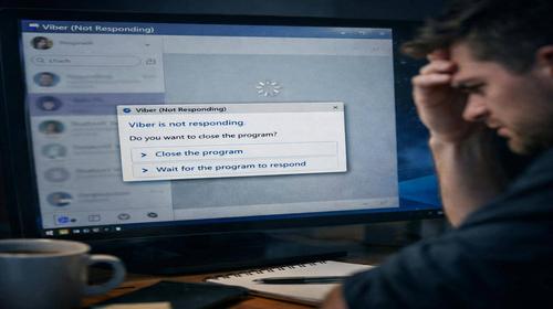 Чому Viber зависає при запуску на Windows