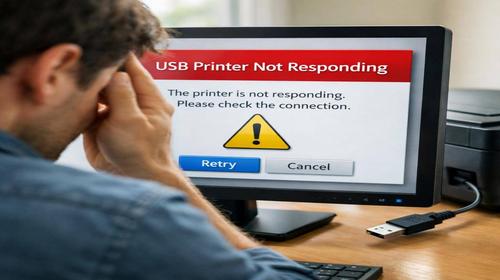 Що робити якщо принтер не друкує через USB