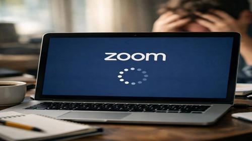 Zoom зависає під час запуску