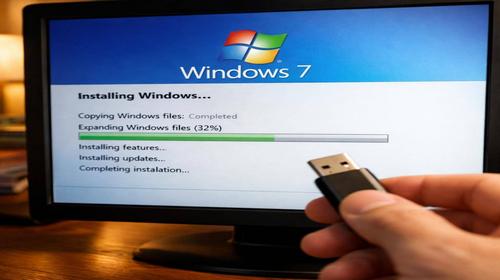 Як встановити Windows 7