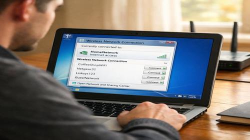 Як підключити Wi-Fi Windows 7