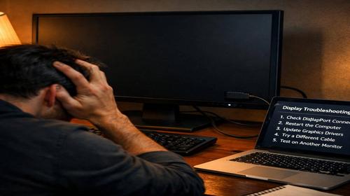 Що робити якщо монітор не працює через DisplayPort