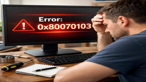 Як виправити помилку 0x80070103