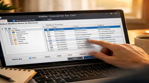 Stellar Converter for OST – програма для відновлення та конвертації електронних листів
