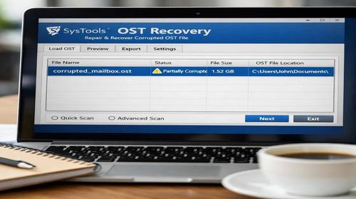 SysTools OST Recovery – програма для відновлення пошкоджених OST-файлів