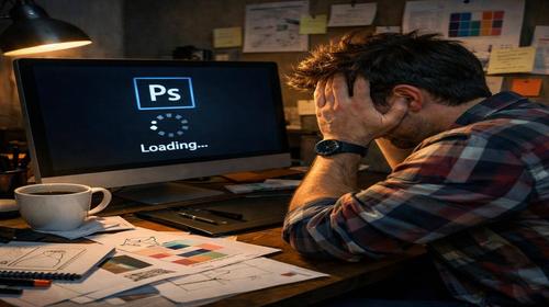 Photoshop зависає що робити