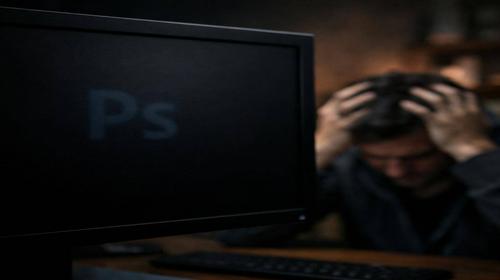 Photoshop чорний екран що робити
