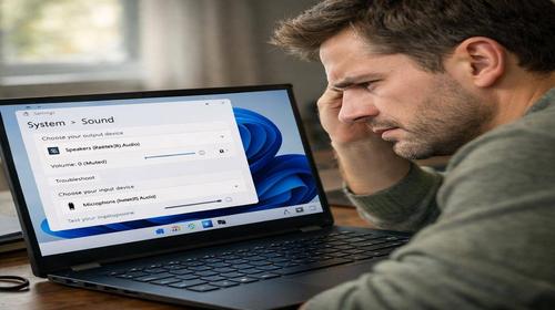 Немає звуку на ноутбуці Windows 11 - що робити