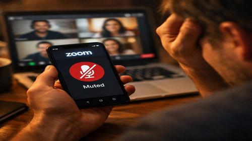 Zoom не працює мікрофон