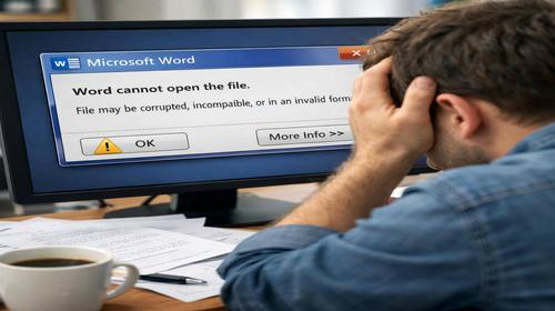 Word не відкриває файл