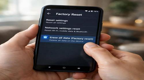 Як скинути Android до заводських