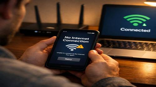 Wi-Fi підключено але немає інтернету на телефоні - що робити