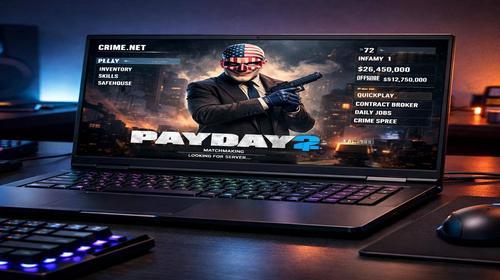 Які характеристики ноутбука потрібні для Payday 2 у 2026 році?