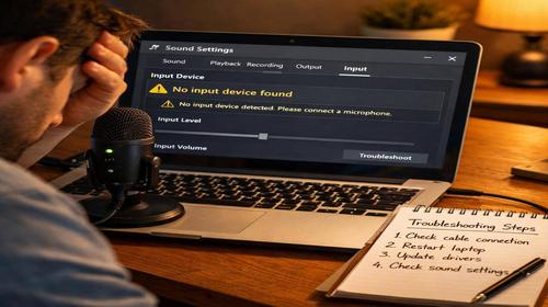 Що робити якщо ноутбук не бачить мікрофон