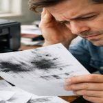 Що робити якщо принтер друкує чорні плями