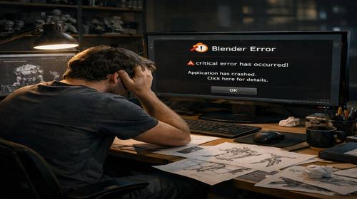 Blender не рендерить