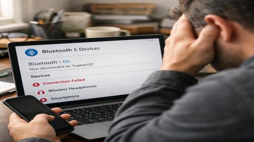 Що робити якщо ноутбук не бачить Bluetooth