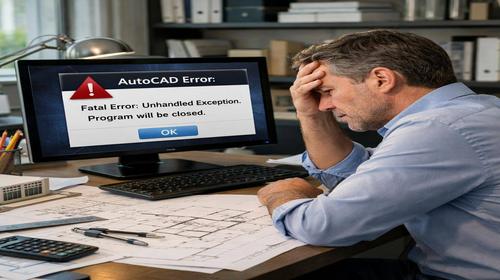 AutoCAD не відкриває файл