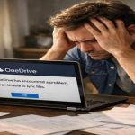 OneDrive не працює