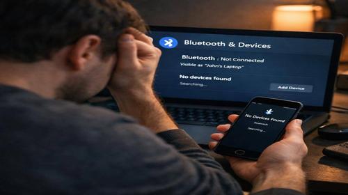 Що робити якщо ноутбук не бачить Bluetooth