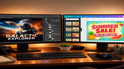 Photoshop vs Canva
