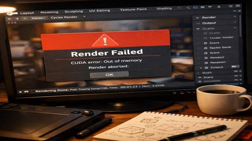 Blender не рендерить