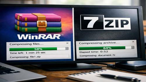 WinRAR vs 7-Zip