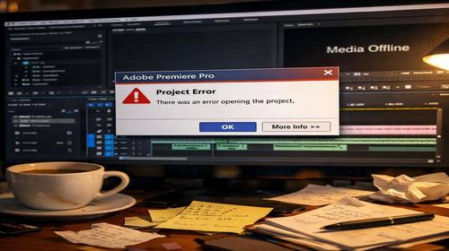 Premiere Pro вилітає