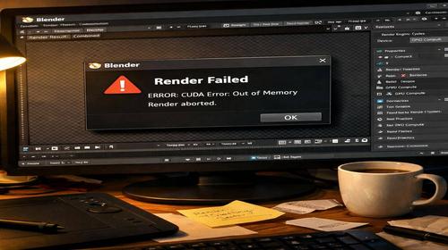 Blender не рендерить