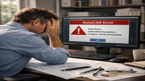 AutoCAD не відкриває файл