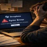 Dropbox не синхронізується