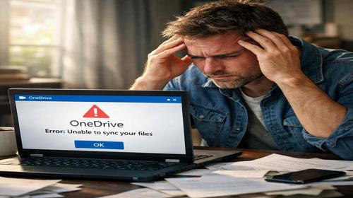 OneDrive не працює