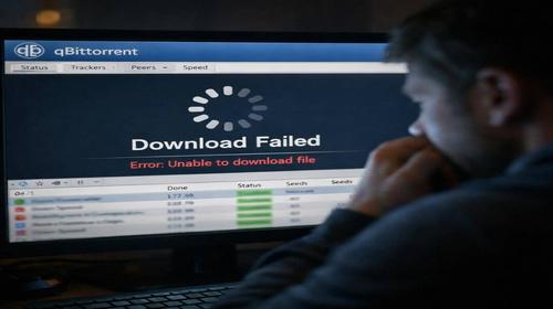 qBittorrent не завантажує