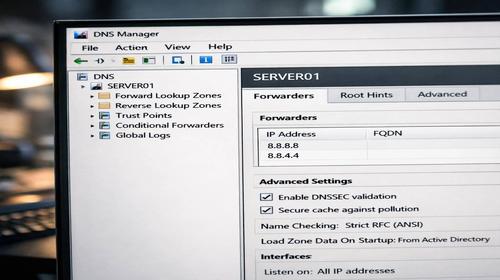 Як налаштувати DNS Windows Server