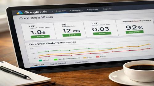 Вплив Core Web Vitals на рекламу Google