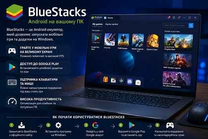 BlueStacks — що це за програма та як нею користуватися