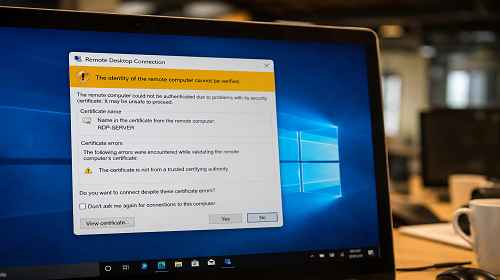 Чому після оновлень Windows у травні 2026 з’явилося повідомлення «Неперевірене джерело» при підключенні до RDP