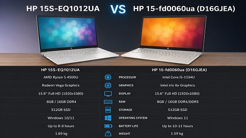 HP 15S EQ1012UA vs HP 15 fd0060ua