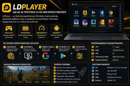LDPlayer — що це за програма та як нею користуватися