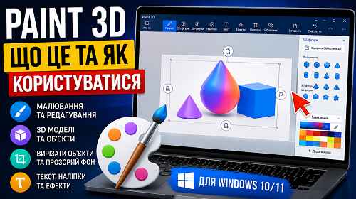 Paint 3D що це за програма