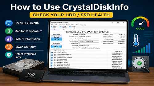Як використовувати CrystalDiskInfo